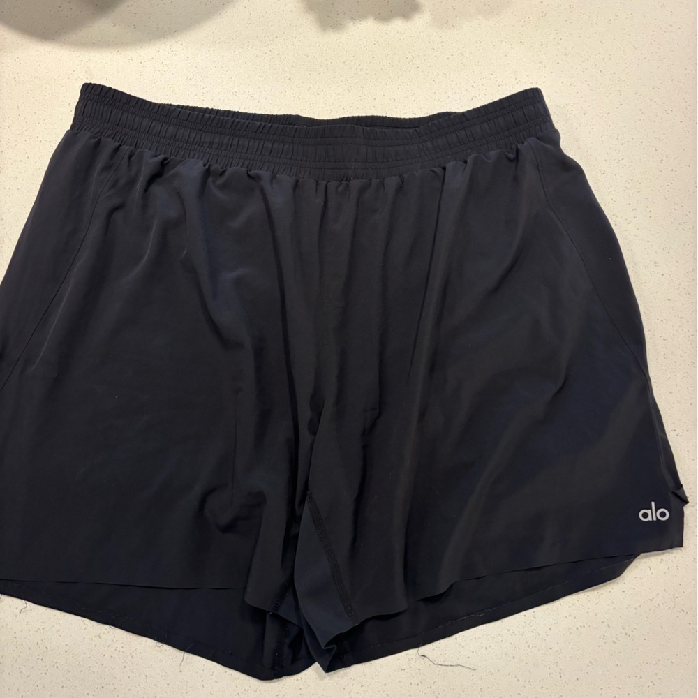 ALO Yoga Black Athletic Shorts